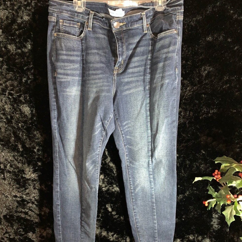 Lane Bryant 16 High Rise Center Seam Jeans